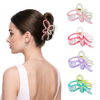 OXIFSILU 4 Pack Bow Hair Clips