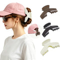 OXIFSILU 3 Pack Baseball Cap Hair Clip