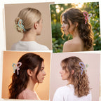 OXIFSILU 4 Pack Bow Hair Clips