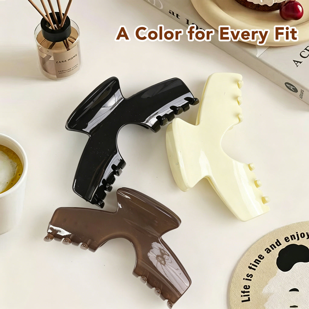 OXIFSILU 3 Pack Baseball Cap Hair Clip